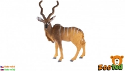 Nagy kudu figura 14 cm – realisztikus műanyag antilop