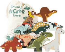 Le Toy Van rakosgatós torony dinoszauruszok
