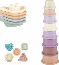 Vödör fürdőjátékokkal gyerekeknek