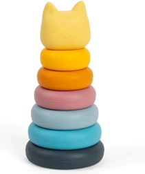 Szilikon macska formájú rakosgató játék