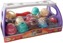 PLEJO fagylaltkészítés – szervírozótálca fagylalttal