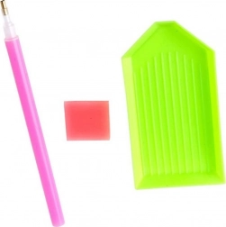 Gyémántszemes festés – a négy évszak fája 30 × 40 cm