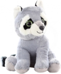 Plüss mosómedve 18 cm