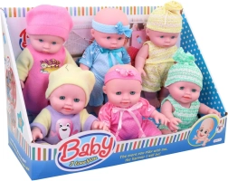 Baba dobozban 6 színben