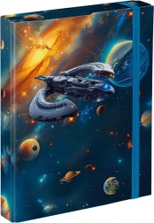 Térbeli tervezésű A5-ös iskolai füzetborító