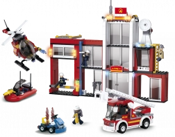 Sluban tűzoltók – központ