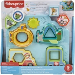 Fisher‑Price hangos közlekedési eszközös puzzle