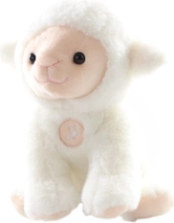 Hangot adó plüss bárány 22 cm