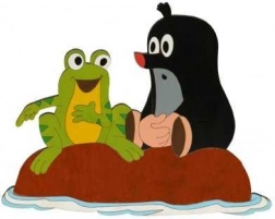 DoDo nagy fa dekoráció Kisvakond és a béka