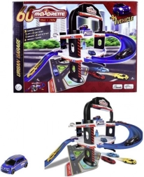 Majorette városi garázs a 60. évfordulóra, 3 szintes parkolókomplexum Renault autóval 1:64