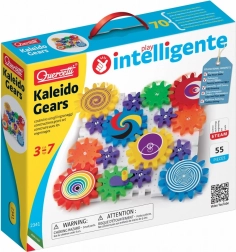 Építőkészlet Quercetti Kaleido Gears