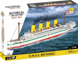 Építőkészlet HMHS BRITANNIC 1:700 – 636 elem a COBI-tól