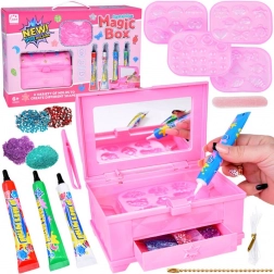 Kreatív ékszer készlet varázs gélekkel