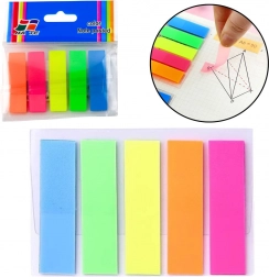 Öntapadós téglalap alakú színes indexjelölők 45x12mm