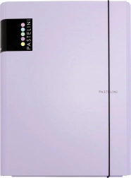 PASTELINI pasztell 3 fedéllel ellátott laminált mappák gumipánttal – Lila