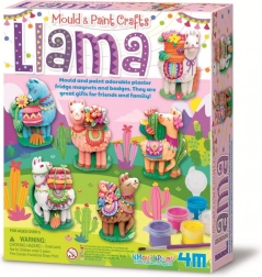 Kreatív készlet Gipsz öntvények - Láma