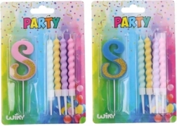 Partigyertya 8-as szám 4 gyertyával