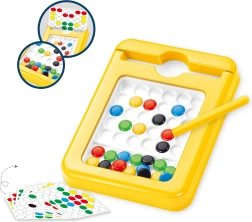 Tábla színes mágnesekkel