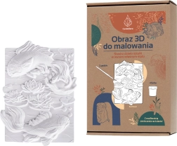 Gipsz 3D kifestő CANDELLANA – festhető kép – Halak