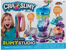 Cra-Z-Slimy fémes színű slime gyár