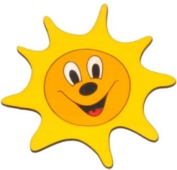 Fa bútorgomb Napocska