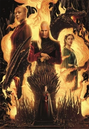 CLEMENTONI Puzzle Trónok harca: Sárkányok háza 500 darab