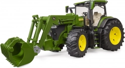 Traktor John Deere 7R 350 homlokrakodóval
