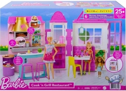 Barbie kiegészítős étterem
