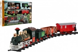 Vonatkészlet hang- és fényhatásokkal elemmel