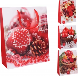 Karácsonyi ajándéktáska L 31 × 40 × 12 cm