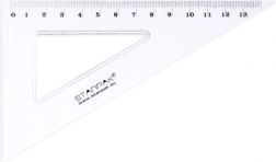 Háromszög vonalzó 13 cm
