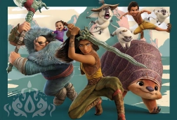 Puzzle Raya és a sárkány MAXI 104 darab Clementoni