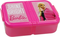 Több rekeszes Barbie uzsonnás doboz