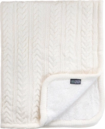 Vinter & Bloom Cuddly Ivory takaró