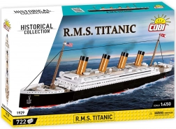 RMS Titanic építőkészlet 1:450, 722 építőelem
