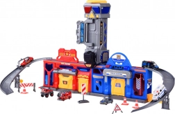 Mega Garázs 2 az 1-ben Rendőrség és Tűzoltóság Lifttel