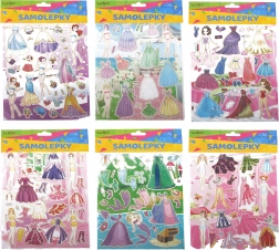 Lányos motívumú matricák – vegyes változat