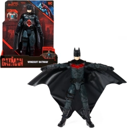 12" BATMAN figura wingsuittel, fény- és hangeffektekkel