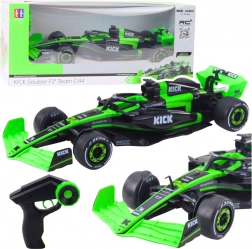 RC Forma–1 C44 KICK Sauber 1:16 fekete–zöld