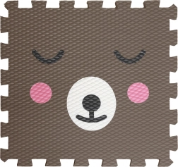 Minideckfloor Méga padló sötétbarna