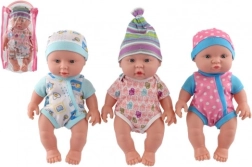 Baba játék hangokkal 25 cm – vegyes változat