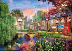 Ravensburger Puzzle Cotswold úti 1000 darabos