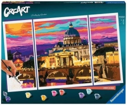 Ravensburger CreArt panoráma – Róma számos kifestő