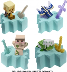 Minecraft minifigura bányászat
