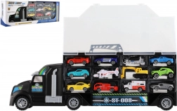 Autós teherautó szállító járművekkel 50 cm