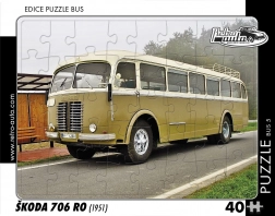 Retro Škoda 706 RO busz kirakó 40 darab