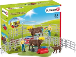 SCHLEICH Farm World tehénmosó állomás