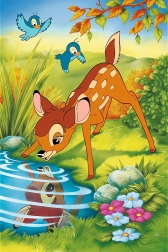 Puzzle Trefl Disney: Bambi 600 darabos