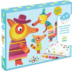 Kreatív készlet Rókacsalád