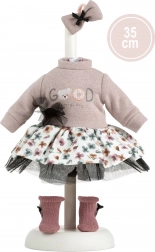 35 cm-es babaruhaszett kiegészítőkkel Llorens